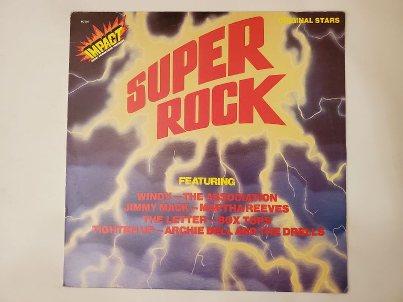 Various Artists Super Rock vinyl record